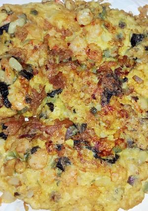 Foto resep Omelet Udang Nori