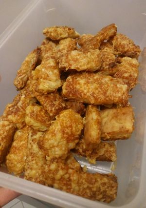 Gluténmentes sajtos rúd recept fotója