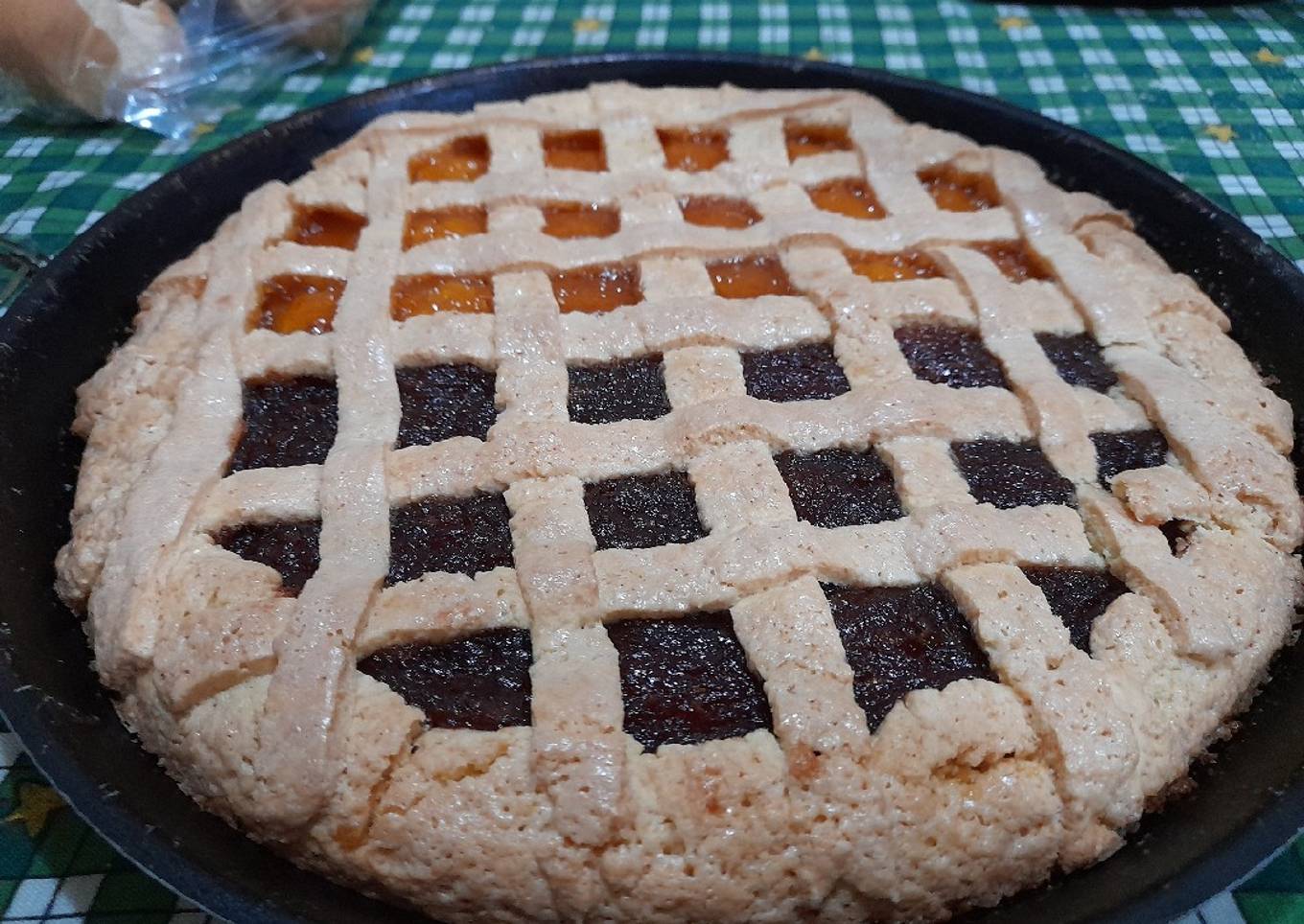 Pastafrola de membrillo y batata