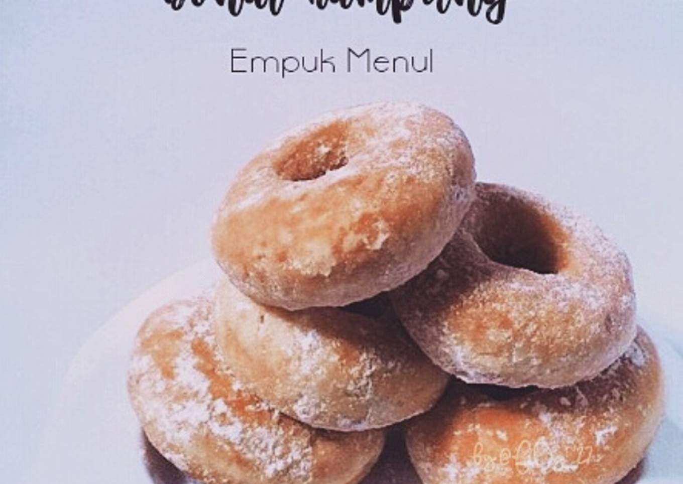 Donat Kampung Empuk Menul