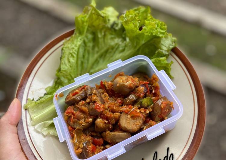 WAJIB DICOBA! Begini Resep Terong balado