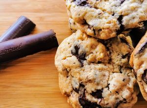 Foto de Cookies com Pepitas de Chocolate
