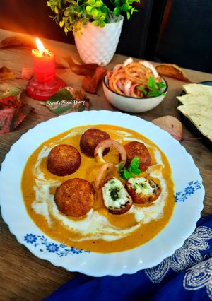 A picture of Malai kofta.