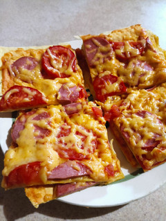 Фото Піца на лаваші 🍕.