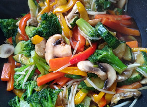 Una foto de Chapsui de verduras 🥦🥕🧄