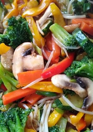 Una foto de Chapsui de verduras 🥦🥕🧄
