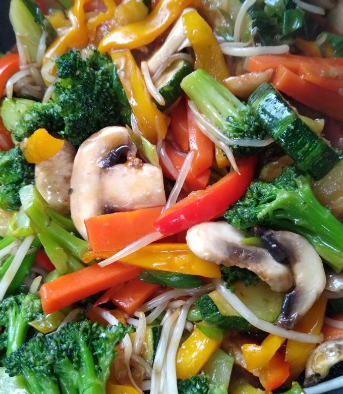 Una foto de Chapsui de verduras 🥦🥕🧄