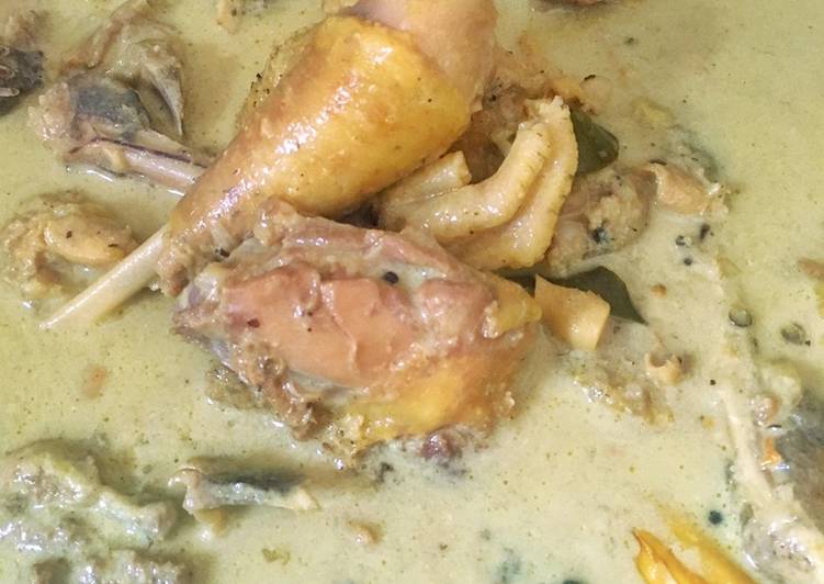 Gulai ayam andaliman ala mama mertua