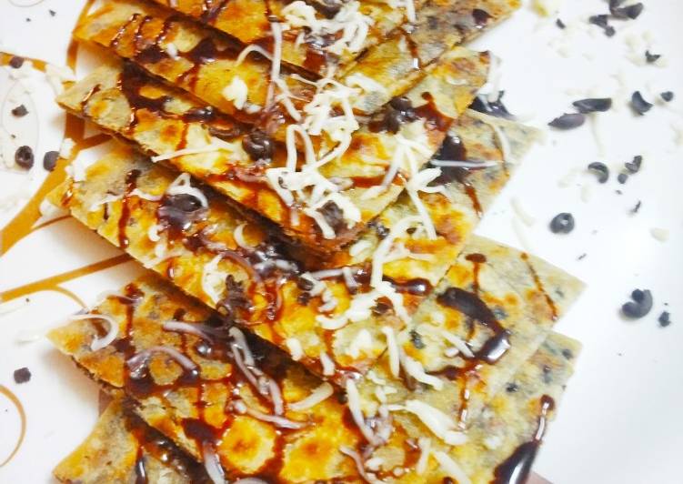 How to Prepare Super Quick Homemade Chocolate cheese paratha