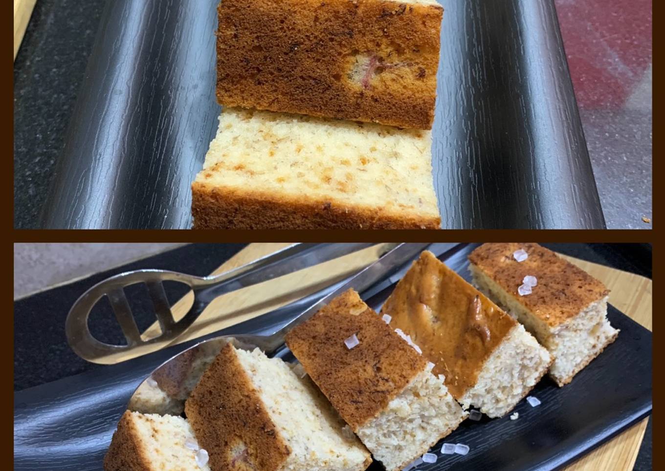 Eggless Banana Cake