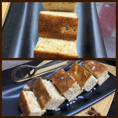 A picture of Eggless banana cake.