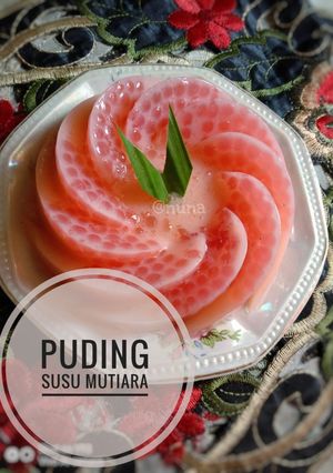 Foto resep 🍮Puding susu Mutiara