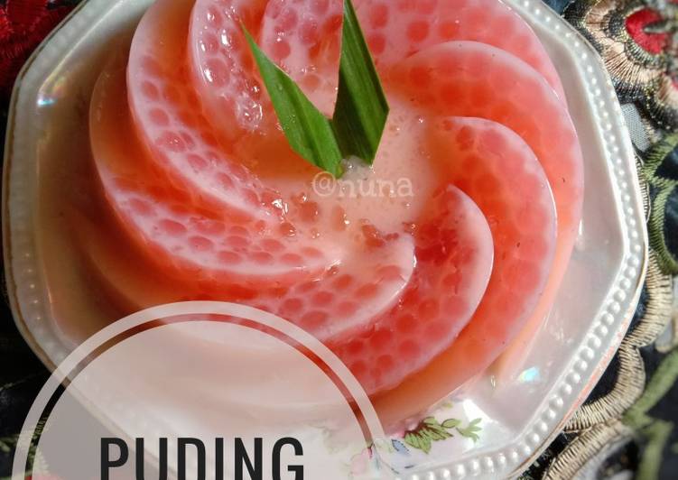 Puding susu Mutiara