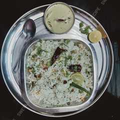 A picture of चटपटा नरियाली भात (chatpata nariyali bhat recipe in Hindi).