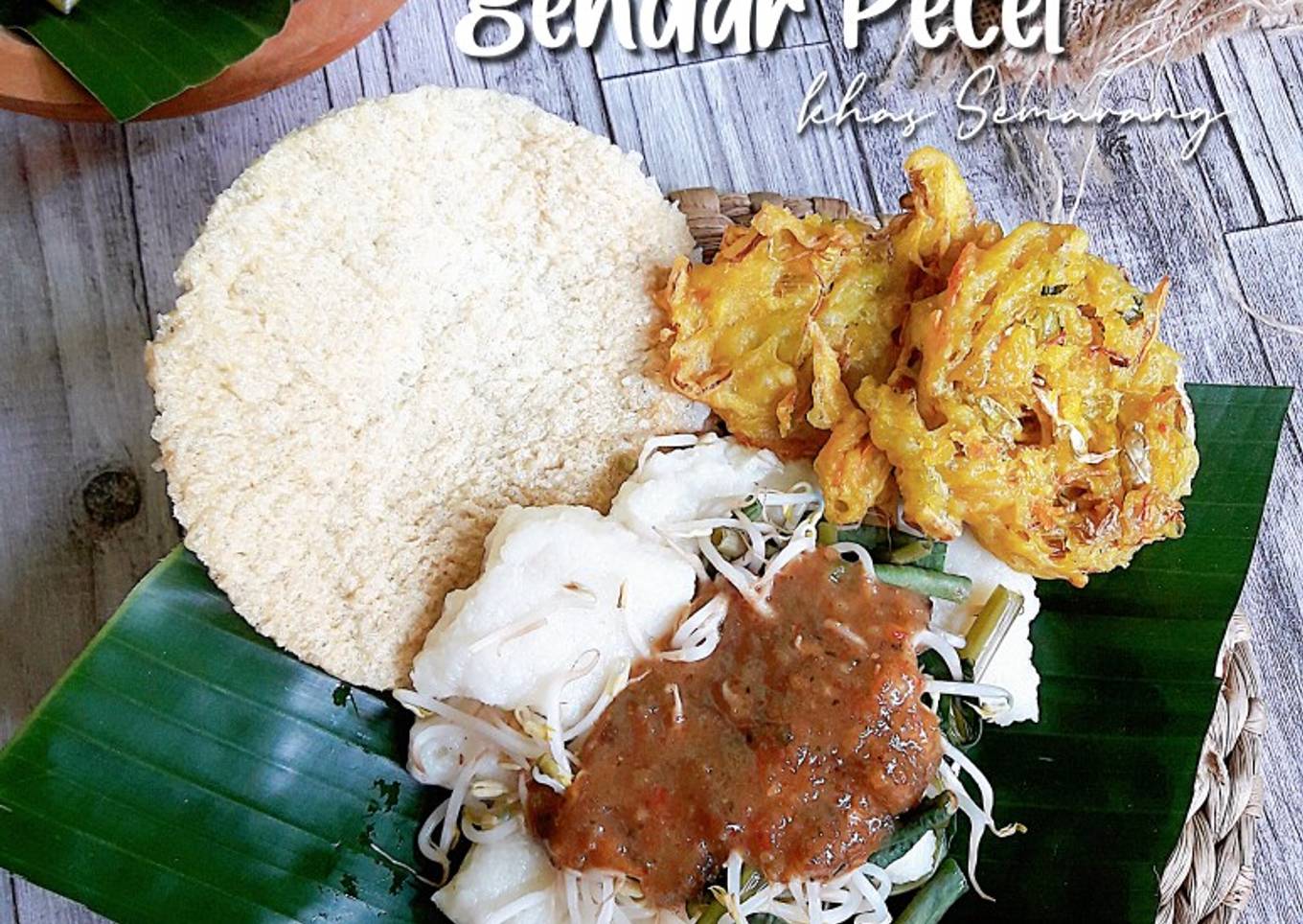 GENDAR PECEL khas SEMARANG