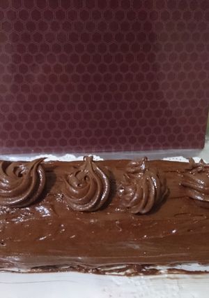 Foto resep Black forest roll bebas sp, bp dan bs