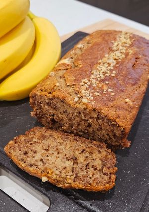 Glutén és tojásmentes Banànkenyér recept fotója