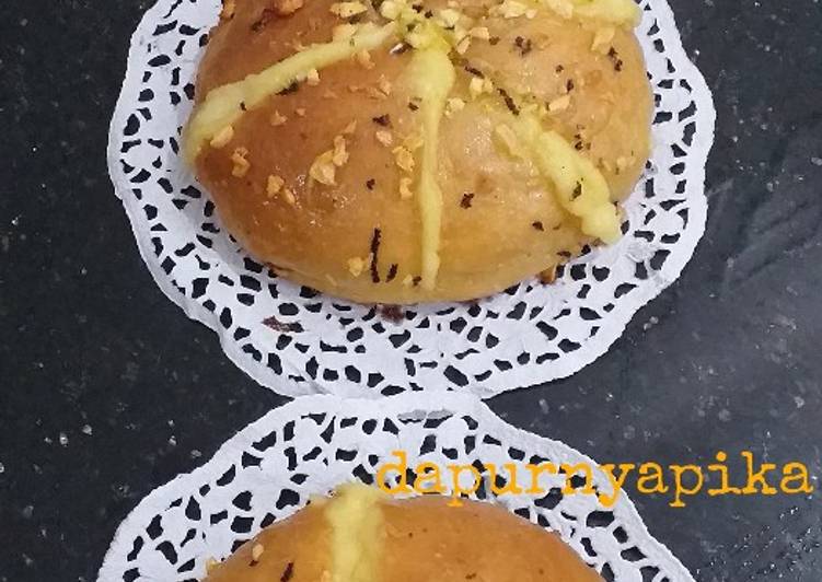 Resep Korean garlic cheese bread yang Enak Banget