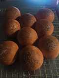 Pan hamburguesa de remolacha