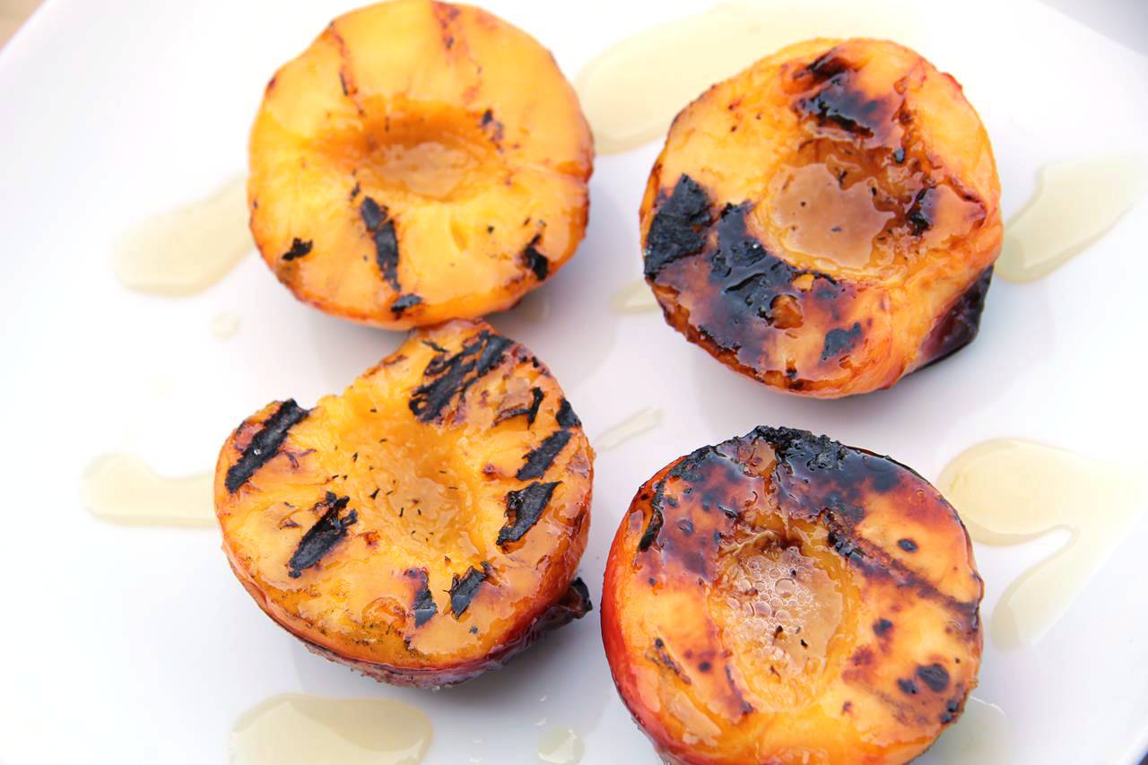 Grillezett barack recept recept fotó