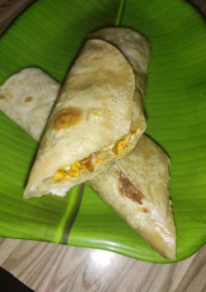 A picture of Paneer Frankie.