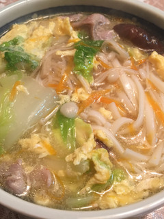 台式大滷麵 的食譜成品照片