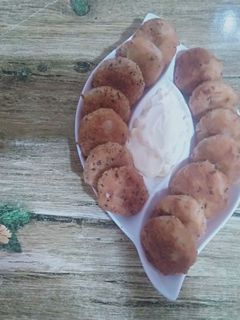 صورة لوصفة كروكات الارز والدجاج