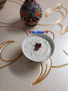عکسی از دستور 🌱ماست و خیار طعم دار