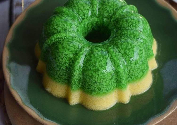 Bumbu Puding Lumut Mentega | Cara Bikin Puding Lumut Mentega Yang Enak Dan Lezat