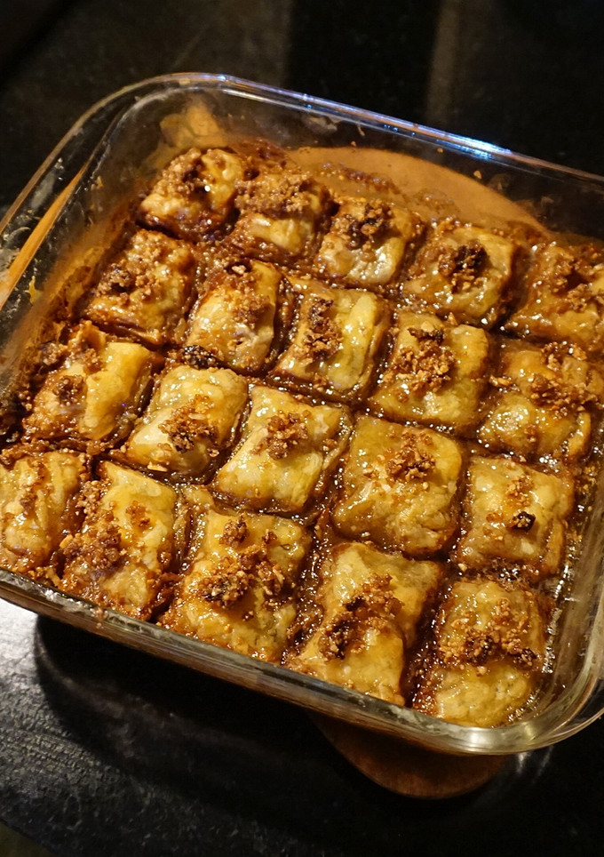 Foto resep Baklava Choco Almond khas Turki