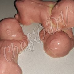 A picture of New born baby chocolates.