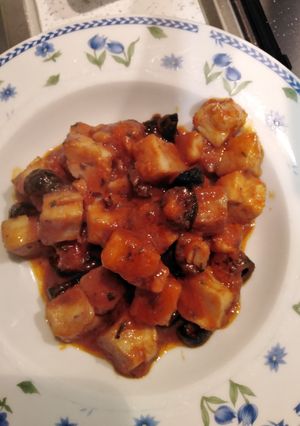 Foto di Pepite di merluzzo alla mediterranea