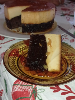 Una foto de Chocoflan o torta imposible