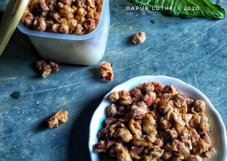 Cara Gampang Menyiapkan Kacang Kribo/Keriting yang Bikin Ngiler