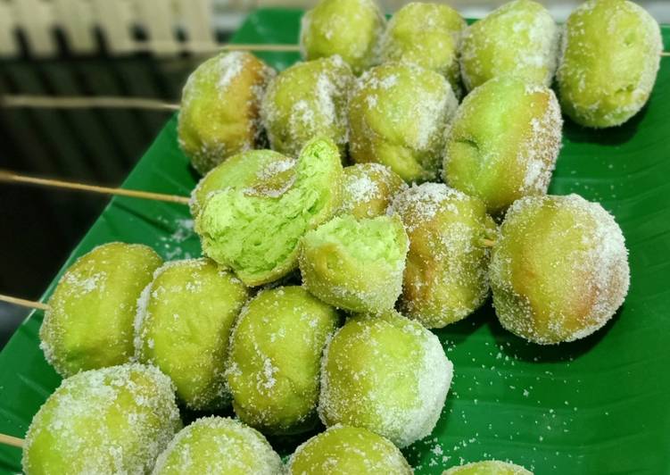 🍩🍡Pandan Ball (donut)