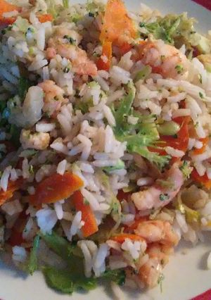 Una foto de Arroz frito