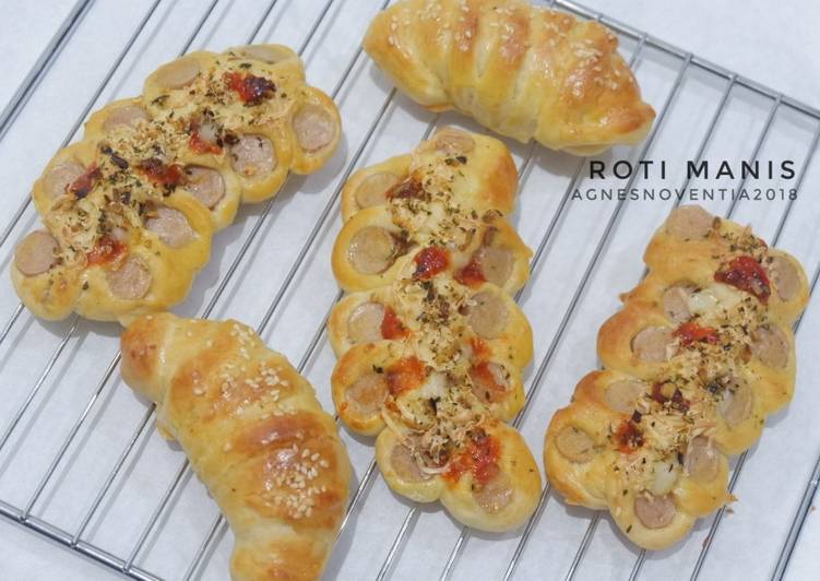 Roti Manis Sosis & Pisang Cokelat Keju (No Ulen Dijamin Lembut)