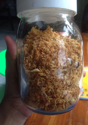 Foto resep Serundeng Kelapa Krenyes Tanpa Minyak