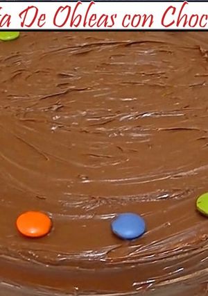 Foto principal de Tarta de Obleas Artesanas con Chocolate