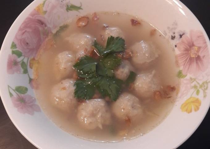 Resep Kuah Bakso non MSG Anti Gagal