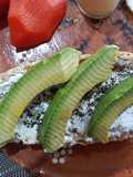 Mollete con queso crema de Kéfir 🥖🥛🥑🌱