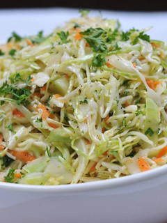 A picture of Coleslaw salad.