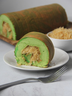 Foto resep Bolu gulung pandan / Pandan roll cake