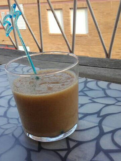 Una foto de Smoothie de nectarina