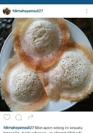 Foto resep Apem selong