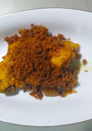 Foto resep Ayam lengkuas/ayam ungkep/ayam serundeng