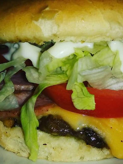 Una foto de Hamburguesa estilo americano