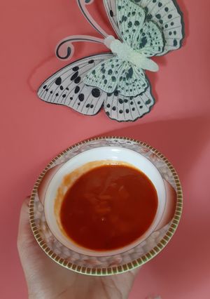 A picture of Pizza chutney.