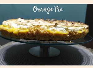 Una foto de Orange Pie / Tarta de naranja