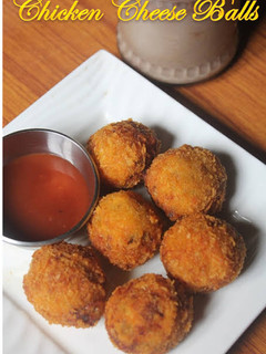 A picture of Chicken cheese balls.